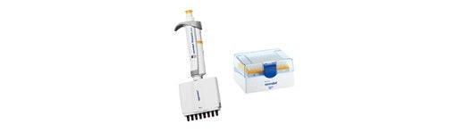 Eppendorf™ Research™ plus mekanisk multikanalpipette, 30 til 300 µl