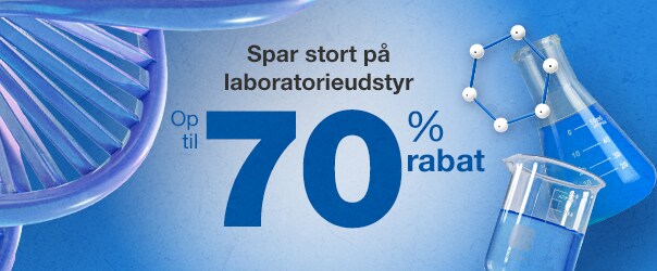 Store besparelser på laboratorieudstyr