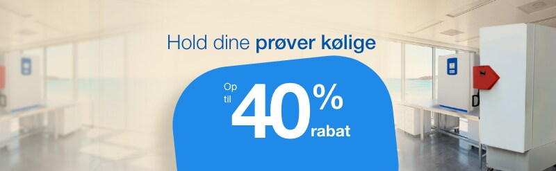 Hold dine prøver kølige