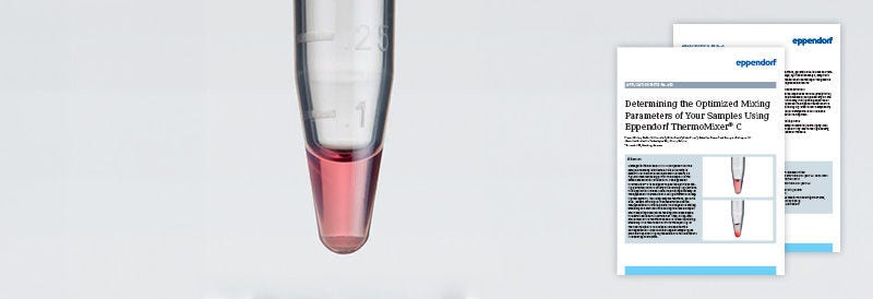 Optimering af prøveblanding med ThermoMixer C